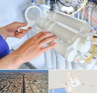 نصب دستگاه تصفیه آب در بندر ماهشهر