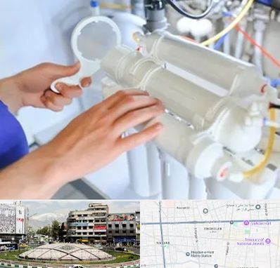 نصب دستگاه تصفیه آب در مرکز تهران