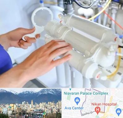 نصب دستگاه تصفیه آب در آجودانیه 