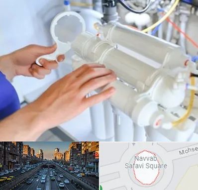 نصب دستگاه تصفیه آب در نواب 