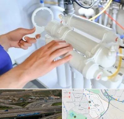 نصب دستگاه تصفیه آب در یاغچیان تبریز