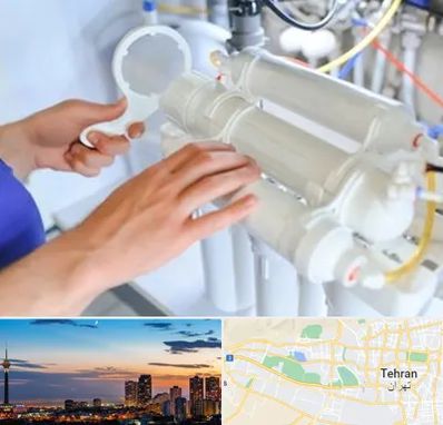 نصب دستگاه تصفیه آب در غرب تهران 