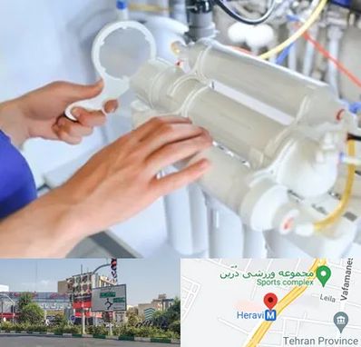 نصب دستگاه تصفیه آب در هروی 