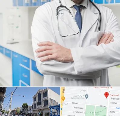 دکتر فوق تخصص کلیه در افسریه 