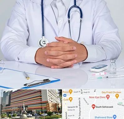 دکتر فوق تخصص اورولوژی در سهروردی 