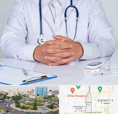 دکتر فوق تخصص اورولوژی در ونک 