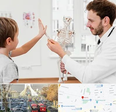 دکتر فوق تخصص ارتوپد کودکان در خیابان آزادی 