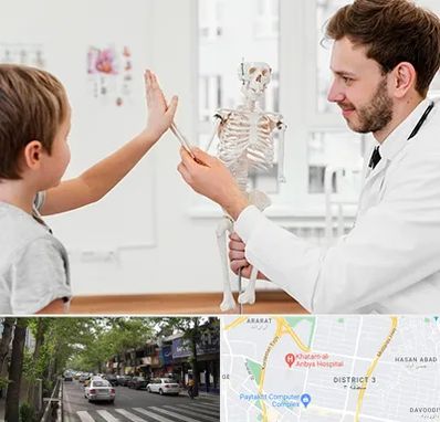 دکتر فوق تخصص ارتوپد کودکان در ظفر 
