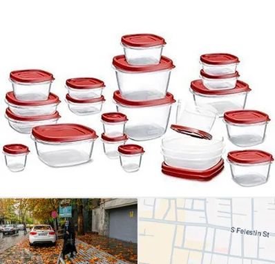 فروشگاه پلاستیک در خیابان فلسطین