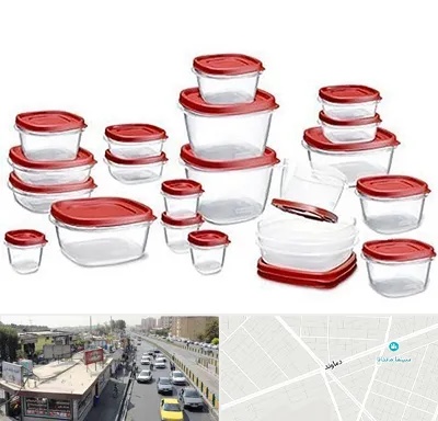 فروشگاه پلاستیک در خیابان دماوند