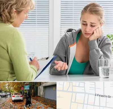 مشاور نوجوان در خیابان فلسطین