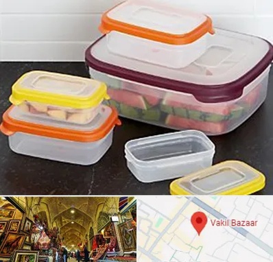 پلاستیک فروشی در بازار وکیل شیراز