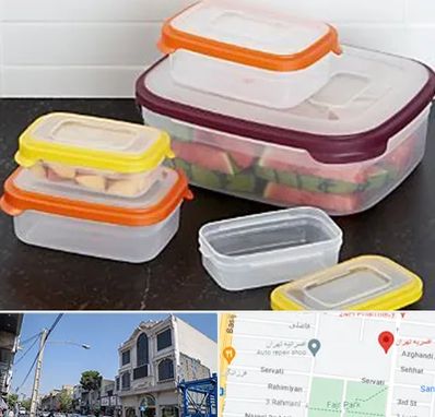 پلاستیک فروشی در افسریه 