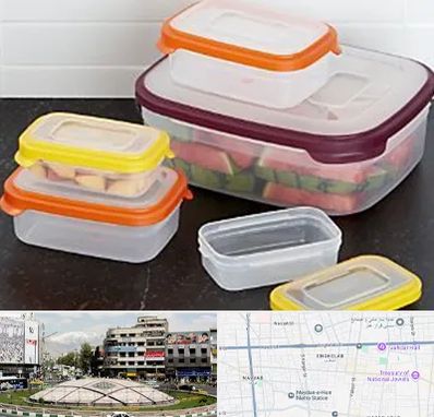 پلاستیک فروشی در مرکز تهران