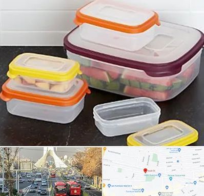 پلاستیک فروشی در خیابان آزادی 