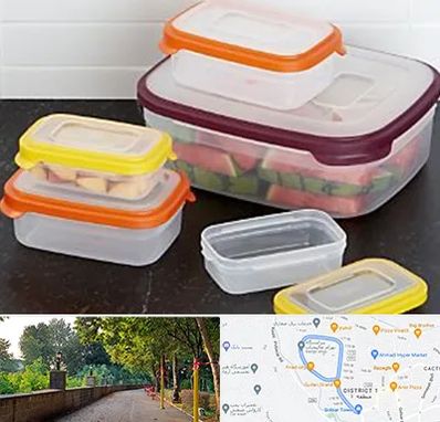 پلاستیک فروشی در فلکه گاز رشت 