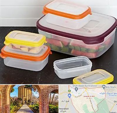 پلاستیک فروشی در شهر ری