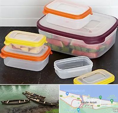 پلاستیک فروشی در بندر انزلی