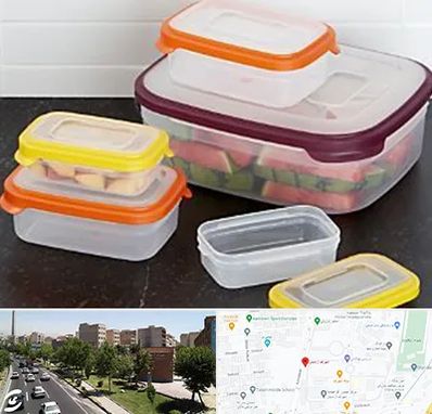 پلاستیک فروشی در شهرک آزمایش 