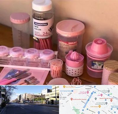 فروش عمده پلاستیک در خیابان ملاصدرا شیراز 