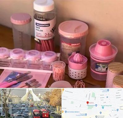 فروش عمده پلاستیک در خیابان آزادی 