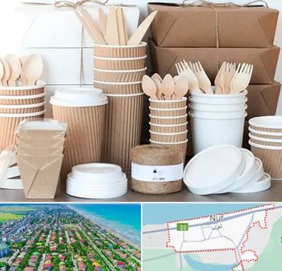 فروش ظروف یکبار مصرف در نور