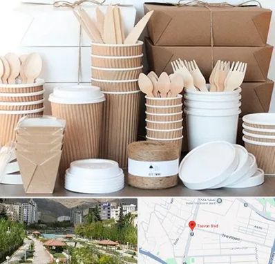 فروش ظروف یکبار مصرف در بلوار تعاون