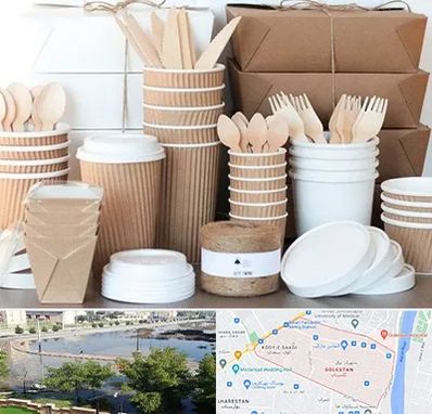 فروش ظروف یکبار مصرف در گلستان اهواز 