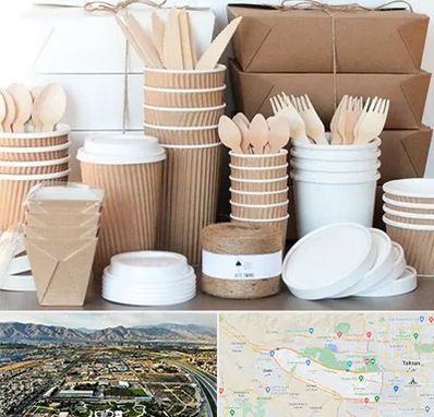 فروش ظروف یکبار مصرف در منطقه 21 تهران 