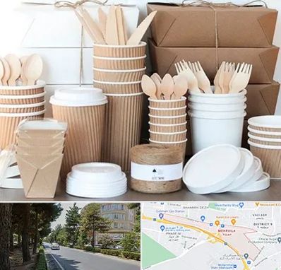 فروش ظروف یکبار مصرف در مهرویلا کرج 