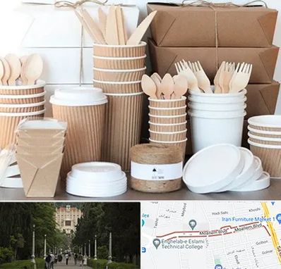 فروش ظروف یکبار مصرف در بلوار معلم رشت 