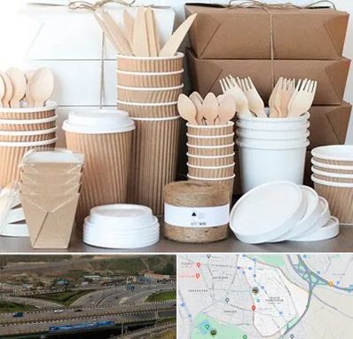 فروش ظروف یکبار مصرف در یاغچیان تبریز