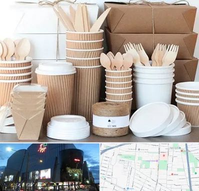 فروش ظروف یکبار مصرف در بلوار اباذر