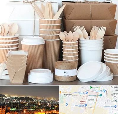 فروش ظروف یکبار مصرف در مارلیک کرج 