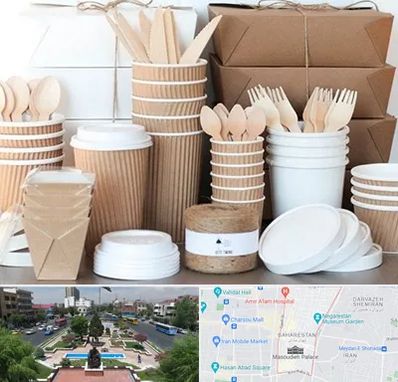 فروش ظروف یکبار مصرف در بهارستان 
