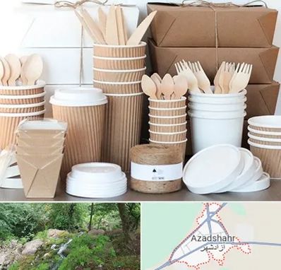 فروش ظروف یکبار مصرف در آزادشهر