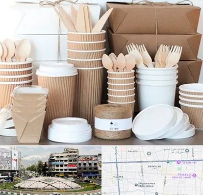 فروش ظروف یکبار مصرف در مرکز تهران