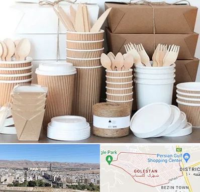 فروش ظروف یکبار مصرف در شهرک گلستان شیراز 