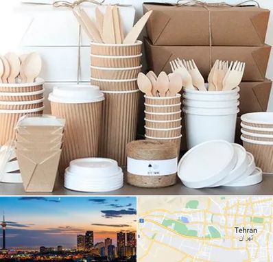 فروش ظروف یکبار مصرف در غرب تهران 