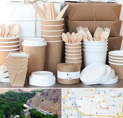 فروش ظروف یکبار مصرف در کن 