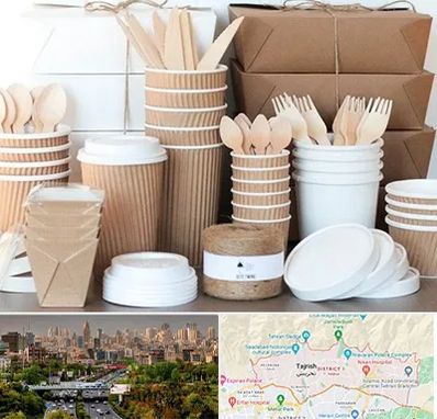 فروش ظروف یکبار مصرف در منطقه 1 تهران 