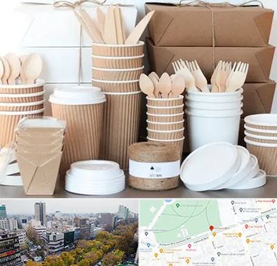 فروش ظروف یکبار مصرف در بلوار کشاورز 