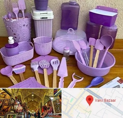 پخش عمده ظروف پلاستیکی در بازار وکیل شیراز