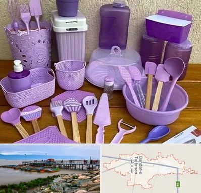 پخش عمده ظروف پلاستیکی در بندر ترکمن