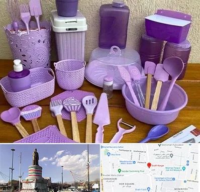 پخش عمده ظروف پلاستیکی در کارگر جنوبی 