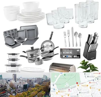 فروشگاه ظروف آشپزخانه در بلوار کشاورز 