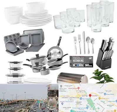 فروشگاه ظروف آشپزخانه در بلوار توس مشهد 