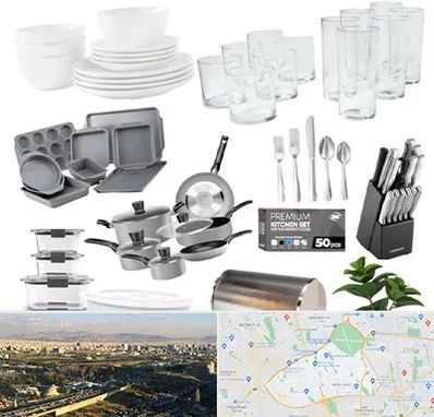 فروشگاه ظروف آشپزخانه در منطقه 19 تهران 