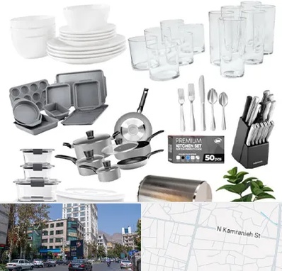 فروشگاه ظروف آشپزخانه در کامرانیه