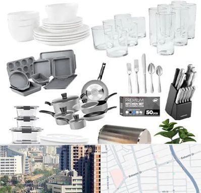 فروشگاه ظروف آشپزخانه در خیابان بهشتی